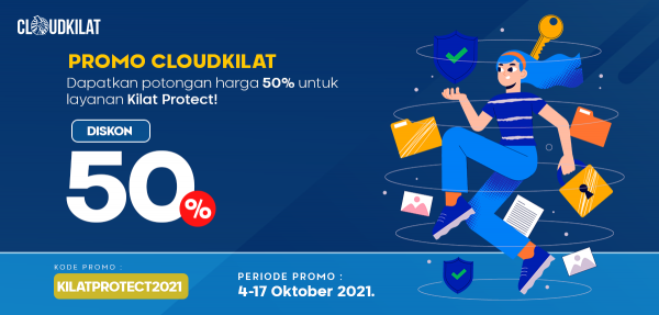 Promo CloudKilat Diskon 50% Kilat Protect